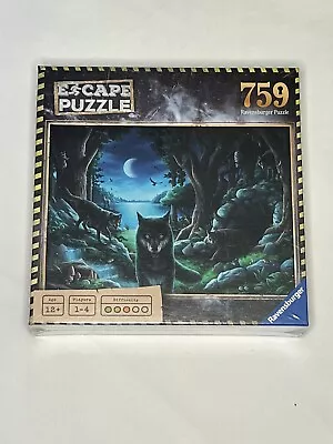 Ravensberger Escape Puzzle: The Curse Of The Wolves 759 Pieces - New Sealed • $19.99