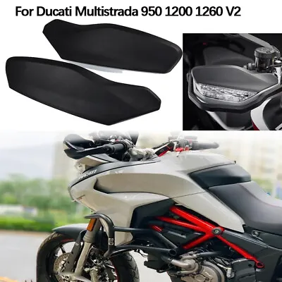 For Ducati Multistrada 950 1200 1260 V2 Hand Guard Windshield Upper Handguards • $115