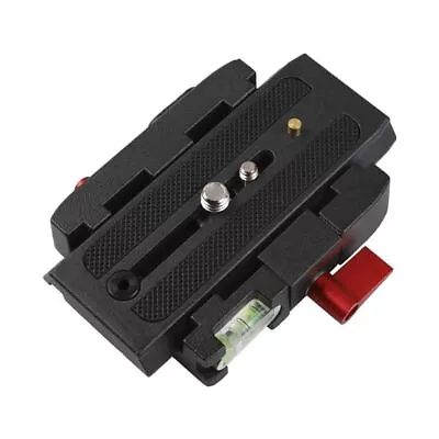 Tripod Accessories Fast Mount Universal Camera Quick Release Adapter Plate • £16.10