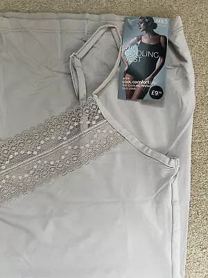 NEW M&S Vest Size 14 Cool Comfort Lite • £5.50