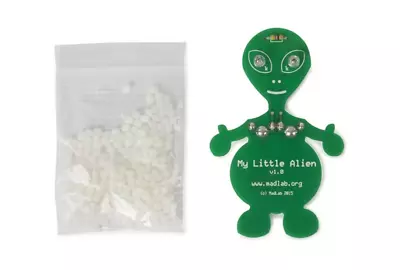 [ Whadda Velleman WSL107 ] MadLab Electronic Kit - My Little Alien • $10.95