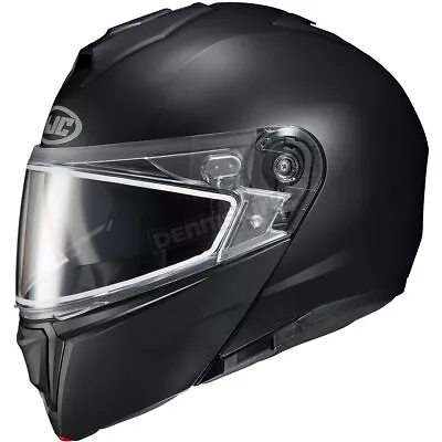 HJC Semi-Flat Black I90 Modular Snow Helmet W/Dual Lens Shield ( 2XL ) 1613-636 • $264.99