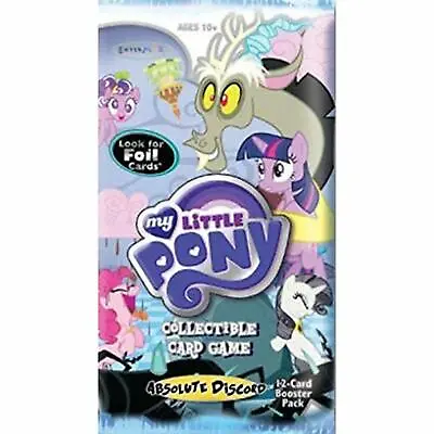 My Little Pony TCG Absolute Discord Booster Pack • $4.95