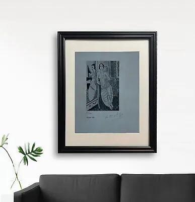 Henri Matisse Hand-Signed Orig. Print With COA & $3500 USD Appraisal Included • $189