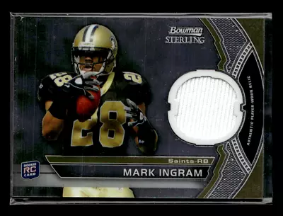 2011 Bowman Sterling #BSR-MI Mark Ingram Relic • $1.99