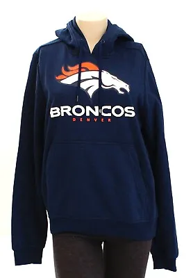 Nike NFL Denver Broncos Blue Hooded Sweatshirt Hoodie Women's  M  NWT • $89.99