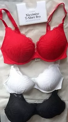 2 Sizes Bigger Maximise Triple Thick Boob Job Superboost Bombshell Bra Primark • £19.99