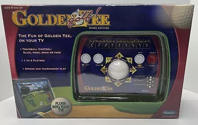 Golden Tee Golf Radica 76001 Home Edition TV Game 2006 Plug Play - NEW • $45