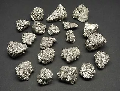 Iron Pyrite 1/4 LB Lots Natural Small Chispa Crystals Fools Gold • $8.21