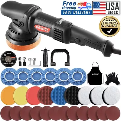 Dual Action Car Polisher Buffer Sander 5  Orbital DA Polishing Machine 920W Kit • $69.99