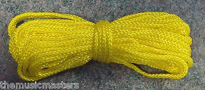 Yellow Double Braided 5/32 X45' Nylon Rope Cord Tie Down Marine Boat Dock Line  • $7.49