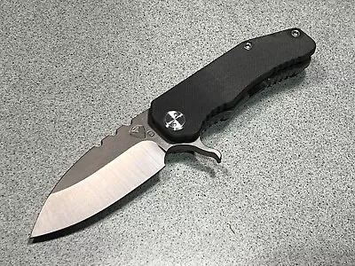 Medford 187F Flipper PVD D2 Drop Point Blade Black G10/Titanium - NIB • $299