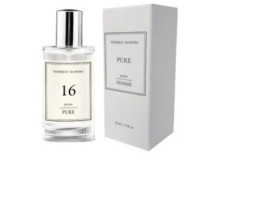 £12.99 • Buy 16 – PURE PARFUM FOR HER 50 ML FM Federico Mahora