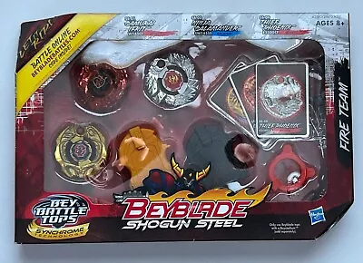 Beyblade Shogun Steel Fire Team 3 Pack Set With Ifrit Salamander Phoenix (NISB!) • $99