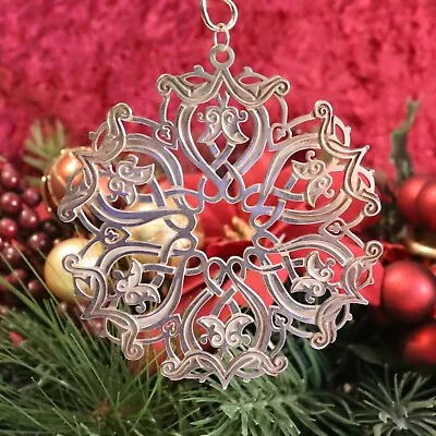 1994 MMA Metropolitan Museum Of Art Sterling Silver Snowflake Ornament  • $100