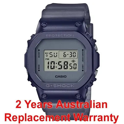 Casio G-shock Metal Case Watch Gm-5600 Gm-5600mf-2 Midnight Fog 2-years Warranty • $254.99