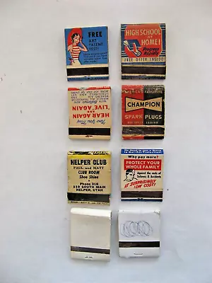 Vintage Mixed Matchbooks For Any Collector • $13.99