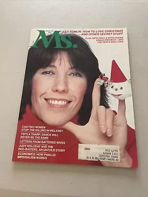 Ms. Magazine December 1976 Lily Tomlin Twyla Tharp Judy Holliday Womens Feminism • $9.99