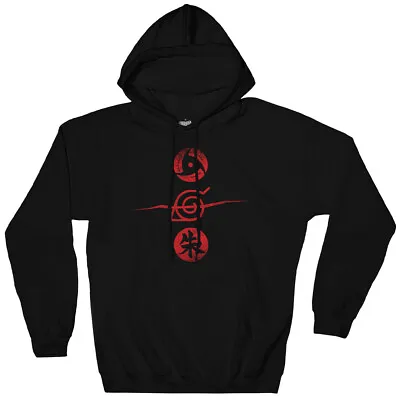 Naruto Shippuden Itachi Uchiha Mangekyo Sharingan Licensed Adult Hoodie • $54.95