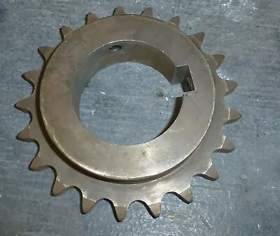 #60 3/4   Roller Chain Sprocket 21 Tooth 2 3/8  Bore Keyed Industrial Surplus • $59.99