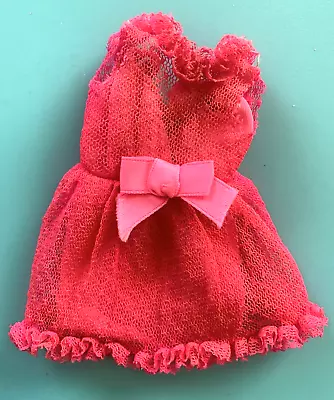 Vintage Francie Pink Power Mini Dress 1971 #1762 Mod / Some TLC / Barbie MATTEL • $15.99