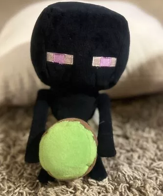 Minecraft Mojang Jinx Black Enderman Happy Explorer Plush Doll 9  Stuffed Toy • $8