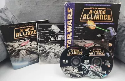 Star Wars X-Wing Alliance (Windows 1999) Big Box Complete • $24.99