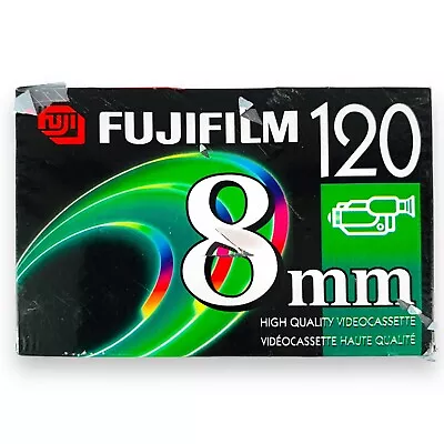 Fuji Film 8mm High Quality Video Cassette 120 Min P6-120 NEW Sealed • $9.31