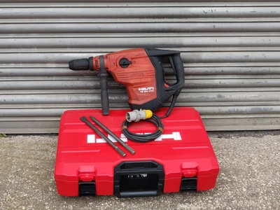 £375 • Buy HILTI TE80 -ATC  AVR Drill Breaker Combi Hammer SDS Max 110v + Chisels In Case