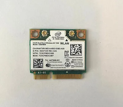 NEW!!! Intel Wireless-AC 7260 7260HMW Mini PCIE WiFi Card PC 802.11ac Bluetooth • $14.99