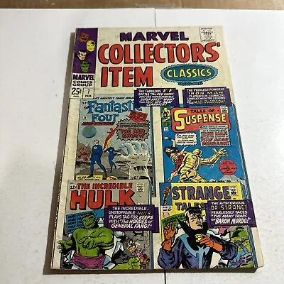 Marvel Collectors' Item Classics  # 7    ( 1967) Comic 2.0-2.5 • $5