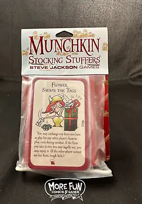 Munchkin SJG 558 Christmas Holiday Themed Stocking Stuffers - New Sealed • $0.99