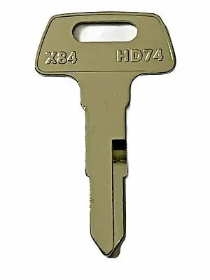 2003-2004 Honda VTX1300 Motorcycle X84 HD74 HOND4D HON31R Key Blank • $8.49