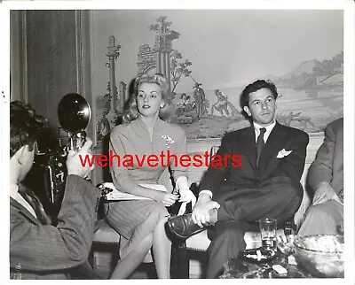 Vintage Dolores Moran John Garfield '44 CANDID Publicity Portrait FLOYD McCARTY • $39.96