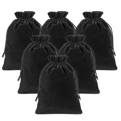 100pcs Velvet Drawstring Bag 7 X9  Jewelry Pouches For Party Wedding Favors Gift • $17.99
