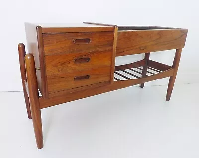 Stunning Vintage Danish Rosewood Arne Wahl Iversen Planter Side Hall Table • £950