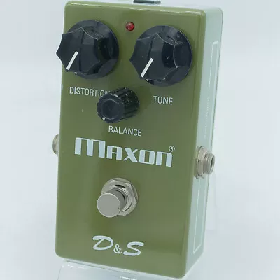 Maxon D&S Distortion & Sustainer Guitar Effect Pedal Vintage 1970s Tested • $97.72