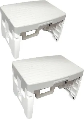 Cosco One-Step Folding Step Stool Load Capacity 300 Lb 14.4in W X 11.5in D X3inH • $39.99
