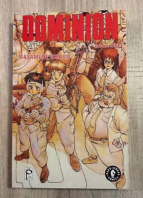 Dominion Book One Masamune Shirow (1993 Trade Paperback) First Edition Tpb • $39.99