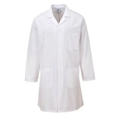 Portwest Standard Lab Coat White S • £19.95