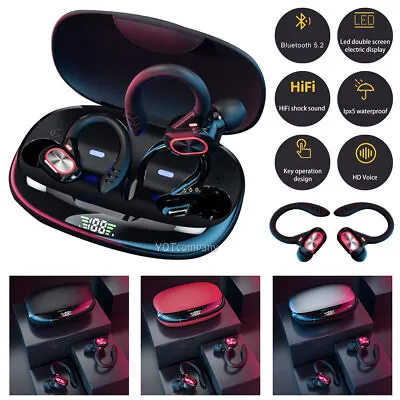 Bluetooth Earbuds Wireless Sport Headset Ear Hook For Moto G6/G7/G8/G9 Plus/Play • $29.99