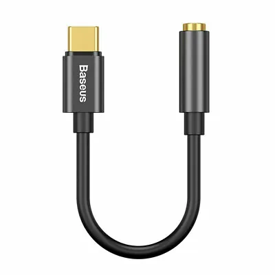 Mini USB Type C Male To 3.5mm Female AUX Headphone Adapter Type C Jack  Cable A • $7.69