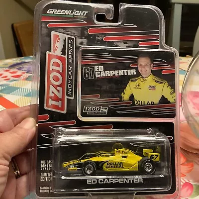 Greenlight Limited Edition IZOD Indycar Series 67 Ed Carpenter NIB 2011 1:64 • $7.99