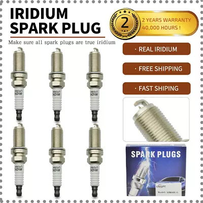 6PCS LFR6AIX-11 IRIDIUM IX Real Spark Plugs For Lexus Mercedes-Benz 6619 US NEW • $30.13