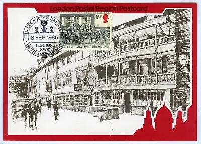 1980s Postcard The George Coaching Inn Southwark London Battersea Dogs Home P/M • £2.75