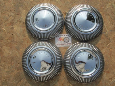 $129.95 • Buy 1966-67 Mercury Comet Poverty Dog Dish Hubcaps, Set Of 4