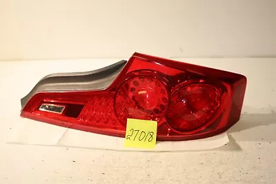 06 07 Infiniti G35 COUPE Passenger Right Taillight Tail Lamp Brake Light 27018 • $87.12