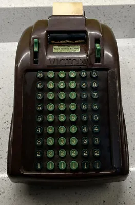 Vintage Victor Art Deco Adding Machine 600 Series • $15