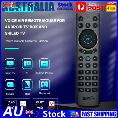 G20BTS PLUS Smart Voice Remote Control 2.4G RF Wireless For Android TV Boxes • $19.60