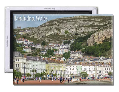 £1.99 • Buy Llandudno Mountain Houses  Evening Wales UK - Souvenir Fridge Magnet
